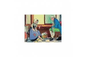 Hamupipőke diafilm – elegáns színátmenetes dizájn