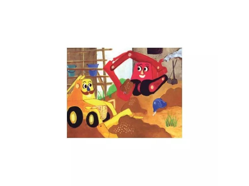 Kismarkoló diafilm borító - erdei kaland és barátság