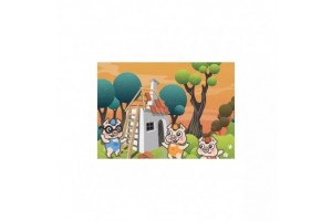 A három kismalac diafilm borítóképe