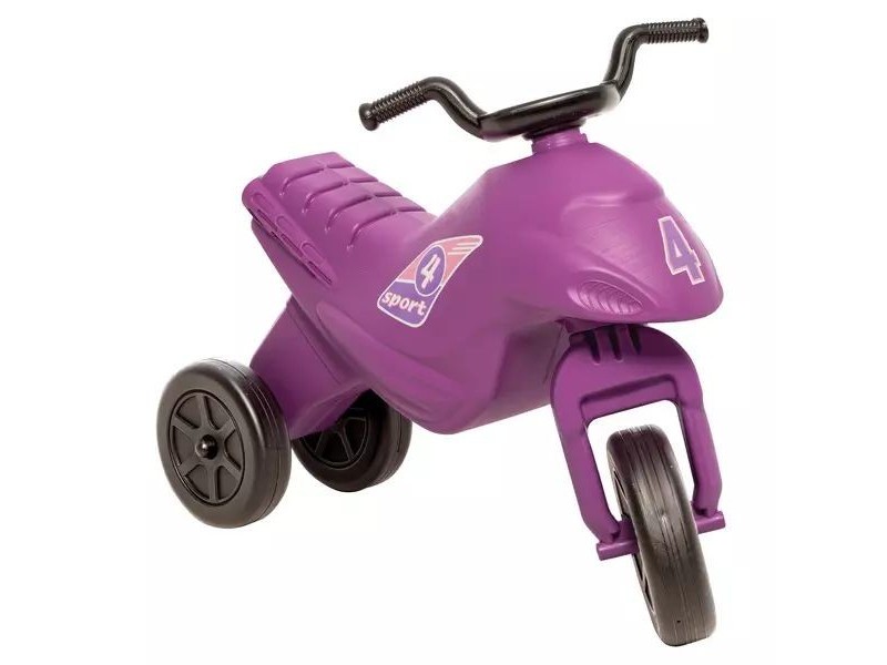 Lila műanyag Superbike kismotor 60×28×44 cm