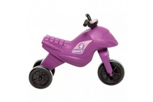 Lila műanyag Superbike kismotor 60×28×44 cm