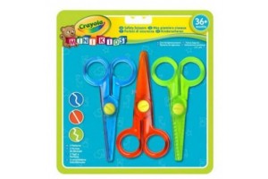 Crayola Mini Kids 3 db műanyag olló készlet