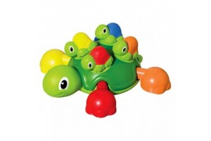 Tomy Teknős pajtik fürdőjáték - tapasztható teknősmami