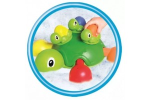 Tomy Teknős pajtik fürdőjáték - tapasztható teknősmami