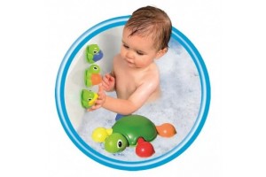 Tomy Teknős pajtik fürdőjáték - tapasztható teknősmami