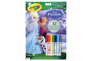 Crayola Jégvarázs kifestő, 32 oldal, 7 filctoll