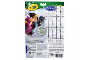 Crayola Jégvarázs kifestő, 32 oldal, 7 filctoll