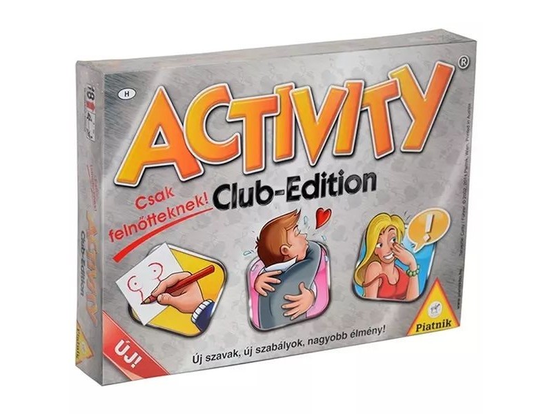 Activity Club-Edition — Csak felnőtteknek! Játékkártyák
