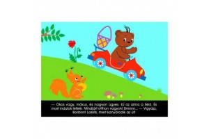 Boribon autózik - diafilm borító