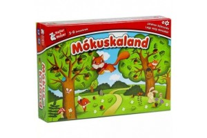 Mókuskaland társasjáték – családi logikai játék gyerekeknek