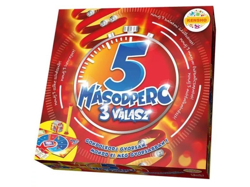 Megableu: 5 másodperc 3 válasz - doboz