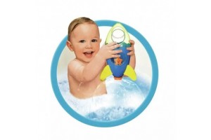 Tomy rakéta szökőkút fürdőjáték a kádhoz és medencéhez