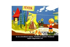 Diafilm: A hét napjainak meséje — borító