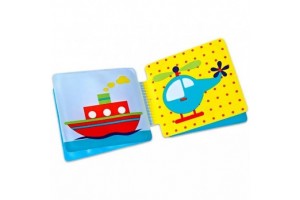 ABC első fürdőkönyvem - Csipogó járművek