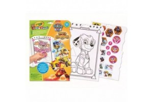 Crayola Mancs őrjárat színező és matricafüzet