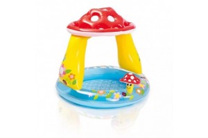 INTEX gomba kupolás bébimedence 102x89 cm