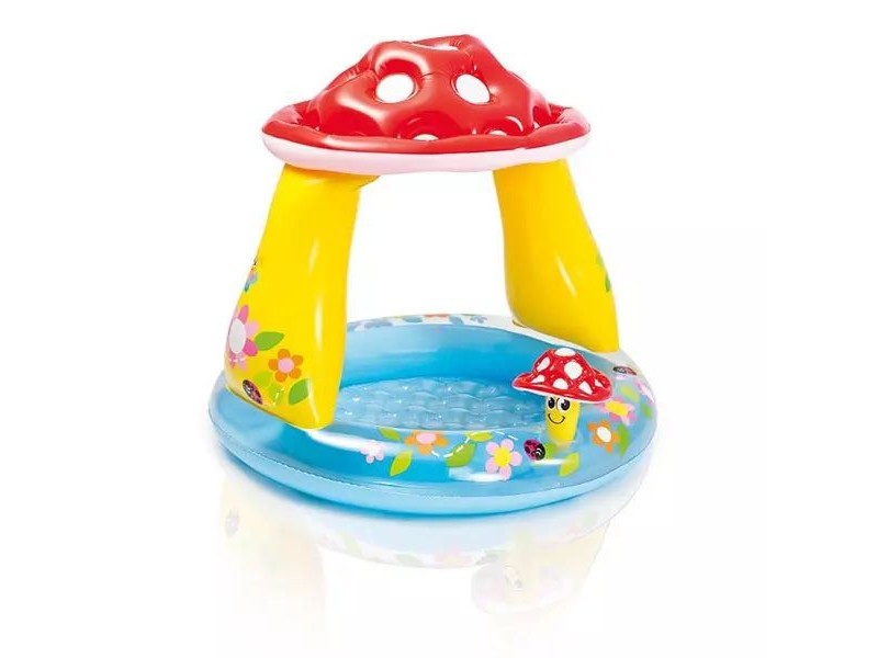 INTEX gomba kupolás bébimedence 102x89 cm