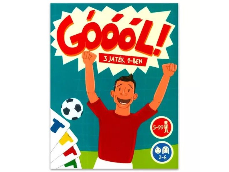 Góóól! kártyajáték — három játékmód a focis lapokkal