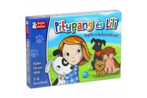 Pitypang és Lili segítenek menhelyi kutyusoknak — kártyajáték