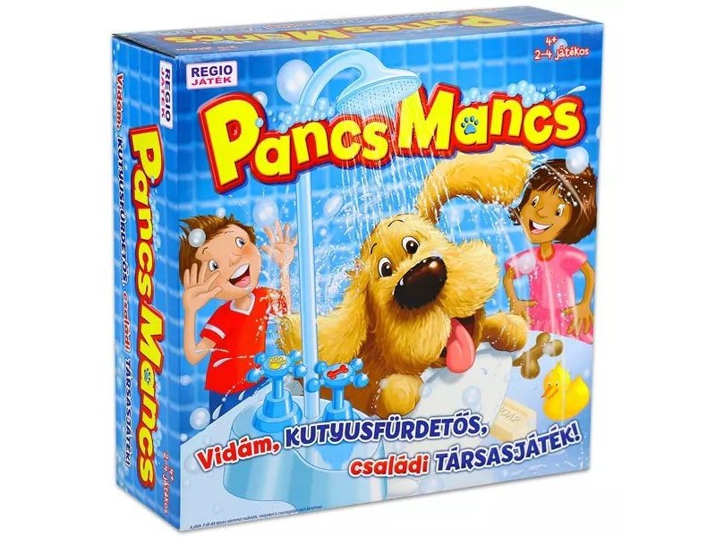 Pancs Mancs társasjáték – fürdetős kutya