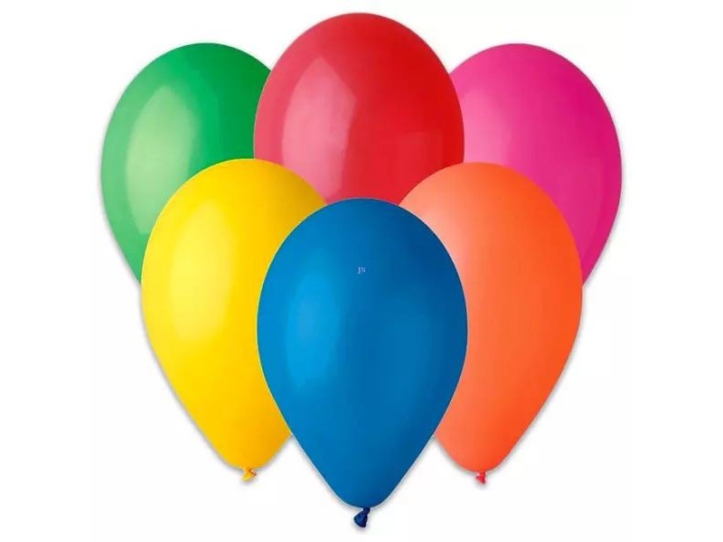 Színes 50 darabos lufi szett – születésnapi dekoráció