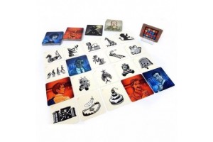 Fedőnevek képekkel társasjáték doboza