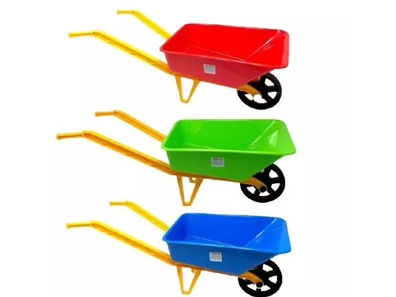 Műanyag talicska 28 x 70 x 25 cm, többféle szín