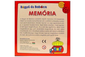 Bogyó és Babóca memóriajáték – párosító kártyák