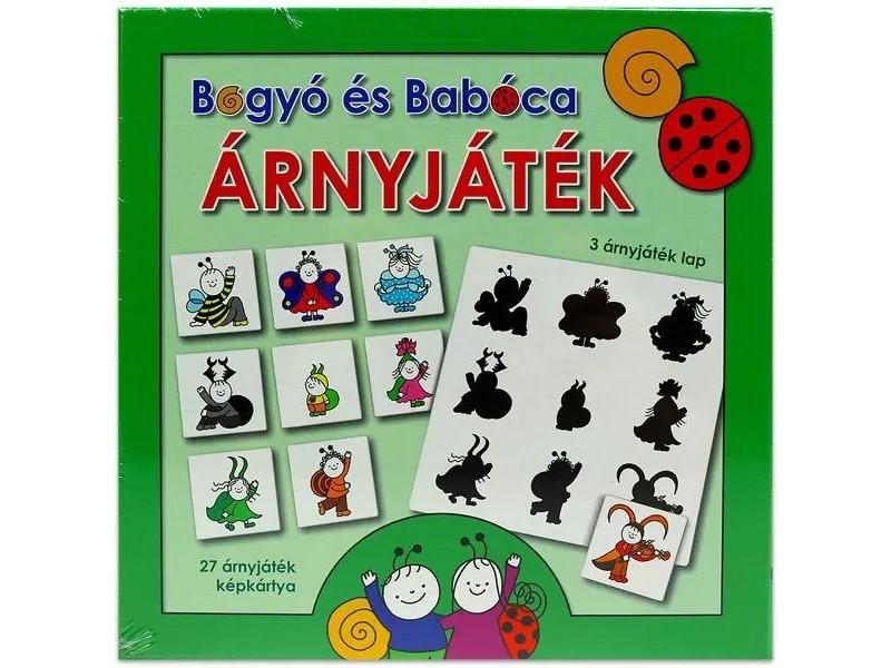 Bogyó és Babóca Árnyjáték – párosító sziluettek