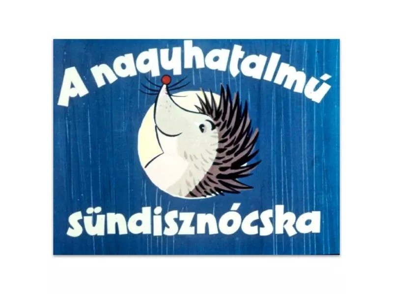 A nagyhatalmú sündisznócska diafilm borító