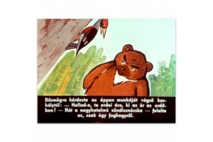 A nagyhatalmú sündisznócska diafilm borító