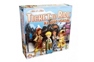 Ticket to Ride: Az első utazás - gyerek társasjáték