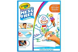 Crayola Color Wonder kifestőlap, 30 oldal