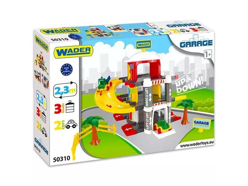 Wader 3 emeletes garázs lifttel, 2,3 m pálya