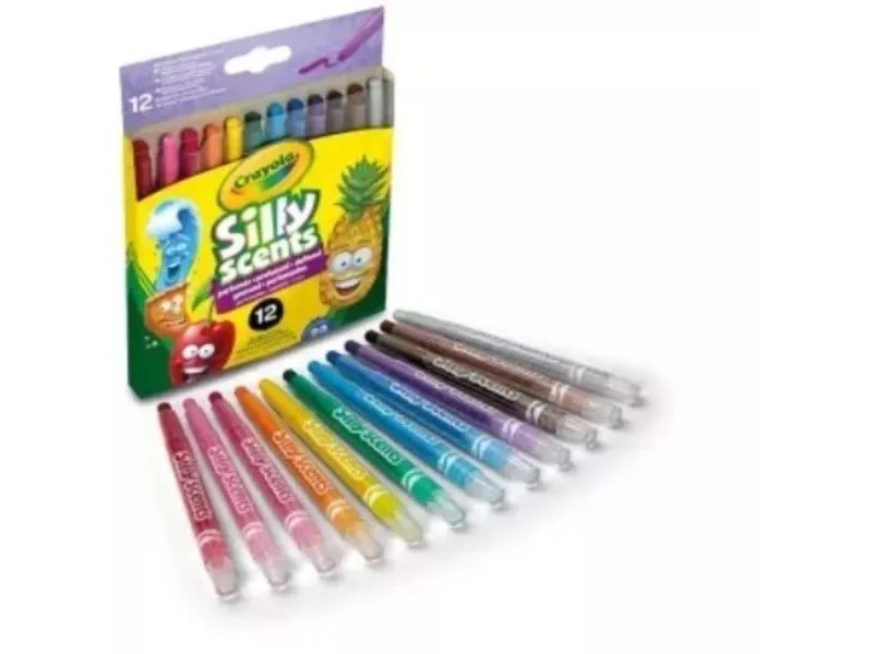 Crayola Silly Scents 12 db illatos zsírkréta