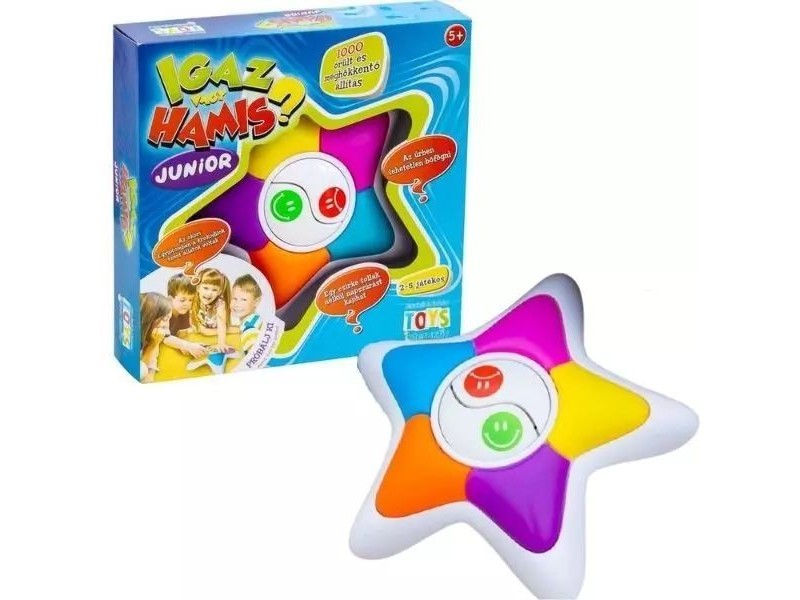 Igaz vagy Hamis? Junior társasjáték - doboz