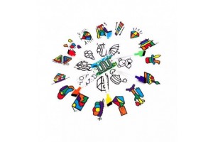 Speed Colors társasjáték - színezős memóriajáték