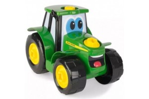 Tomy Johnny építhető zöld traktor