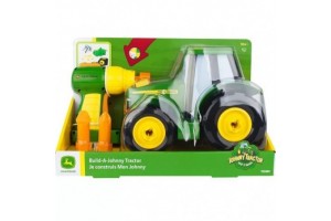 Tomy Johnny építhető zöld traktor