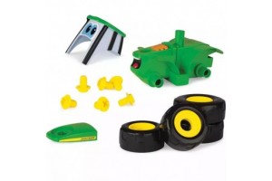 Tomy Johnny építhető zöld traktor