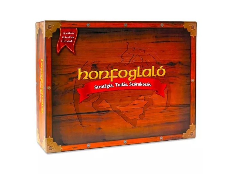 Honfoglaló társasjáték — 2 térképes új kiadás