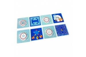 Cortex 2 társasjáték doboz és kártyák