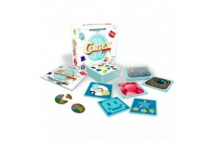 Cortex 2 társasjáték doboz és kártyák