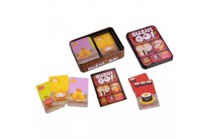 Sushi Go kártyajáték – doboz és kártyák