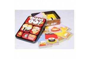 Sushi Go kártyajáték – doboz és kártyák
