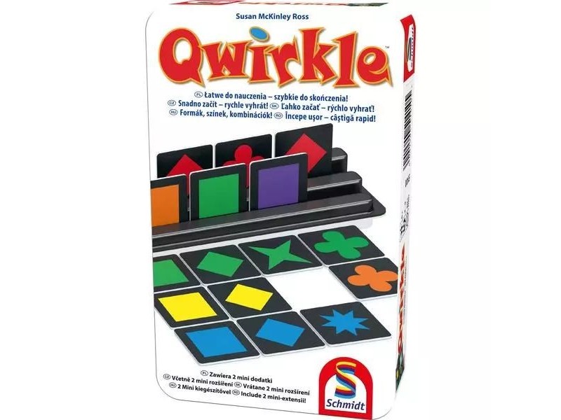 Qwirkle társasjáték fémdobozos kiadás