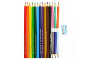 Faber-Castell 12+3 színes ceruza készlet — 18 szín