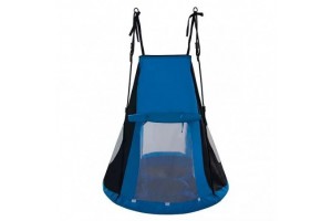 Spartan 110 cm kék fészekhinta sátorral
