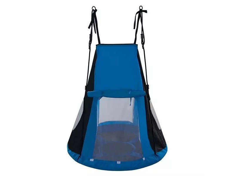 Spartan 110 cm kék fészekhinta sátorral