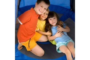 Spartan 110 cm kék fészekhinta sátorral